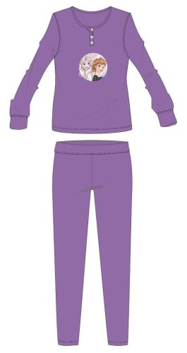 Disney Frozen pyjama en flanelle de coton - pyjama épais d'hiver pour enfant - violet - 110