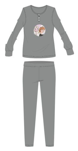 Disney Frozen pyjama en flanelle de coton - pyjama épais d'hiver pour enfant - gris - 104