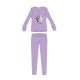 Pyjama en coton d'hiver Disney La Reine des Neiges - pyjama interlock - lilas clair - 110