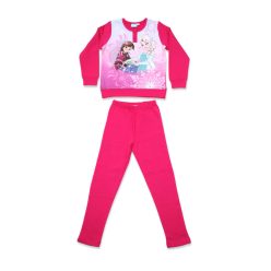   Pyjama d'hiver en flanelle pour enfants - La Reine des Neiges - rose - 122