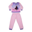 Pyjama polaire d'hiver pour enfants - La Reine des Neiges - rose clair - 98
