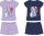 Frozen Disney ensemble d'été en coton - ensemble t-shirt-short - bleu foncé - 110
