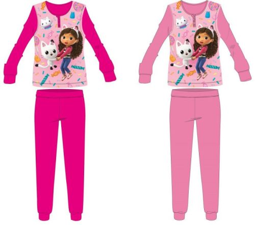 Pyjama enfant en jersey de coton Gabi Babahaza - rose clair - 104