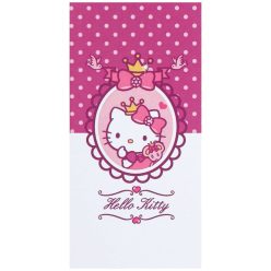 Serviette de plage Hello Kitty 100% coton 70x140cm