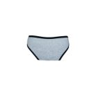 Ensemble de lingerie de sport en coton pour femme - short de sport-bretelles spaghetti - gris - S