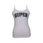 Ensemble de lingerie en coton pour femme - short de sport-bretelles spaghetti - rose clair - S