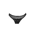 Ensemble top-culotte en dentelle pour femme - noir - L