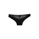 Ensemble top-culotte en dentelle pour femme avec haut en coton pour femmes - noir - M