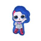 Coussin de jeu LOL réversible pour filles - coussin deux en un - rose clair-bleu roi