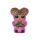Coussin de jeu de poupée LOL réversible pour filles - coussin deux en un - rose-rose