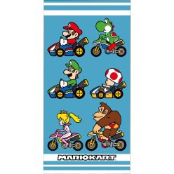 Super Mario MARIOKART 100% pamut törölköző 70x140cm