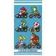 Super Mario MARIOKART 100% pamut törölköző 70x140cm