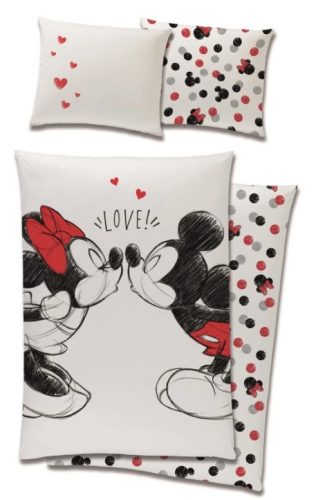 Ensemble de literie amour Mickey Mouse 100% coton 140x200 + 70x90