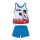 Pyjama d'été en coton sans manches pour bébé - Disney Mickey Mouse - bleu moyen - 80