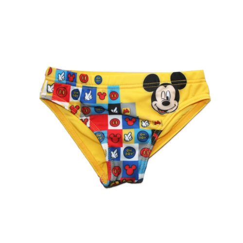 Bain de bébé pour les petits garçons - Mickey Mouse - jaune - 92