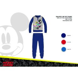   Pyjama d'hiver en interlock de coton pour enfants - Mickey Mouse Disney