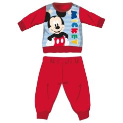   Disney Mickey Mouse pyjama épais pour bébé en flanelle de coton - rouge - 92