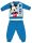 Disney Mickey Mouse pyjama épais pour bébé en flanelle de coton - bleu clair - 86
