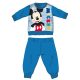 Disney Mickey Mouse pyjama épais pour bébé en flanelle de coton - bleu clair - 86