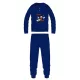 Pyjama en flanelle en coton Mickey Mouse - pyjama épais d'hiver pour enfants - bleu foncé - 104
