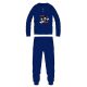Pyjama en flanelle en coton Mickey Mouse - pyjama épais d'hiver pour enfants - bleu foncé - 110