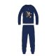 Disney Mickey Mouse pyjama en coton d'hiver pour enfants - pyjama interlock - bleu foncé - 104