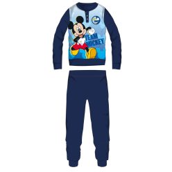   Pyjama en polaire Mickey Mouse - pyjama épais d'hiver pour enfants - bleu foncé - 104