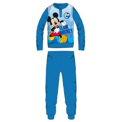   Pyjama en polaire Mickey Mouse - pyjama épais d'hiver pour enfants - bleu clair - 128