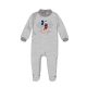 Disney Mickey Mouse combinaison en velours pour bébé - gris - pour bébé de 0 à 1 mois