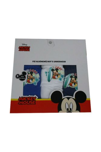 Boxer en coton pour garçon - Lot de 3 - Mickey Mouse - 122-128