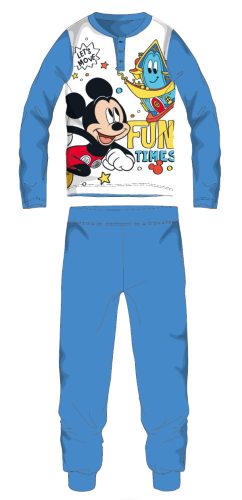 Pyjama en jersey de coton léger Mickey Mouse pour enfants - pyjama en jersey de coton - bleu clair - 98