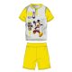 Pyjama en jersey en coton à manches courtes pour enfants Disney Mickey Mouse - jaune - 98