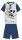Pyjama en jersey en coton à manches courtes pour enfants Disney Mickey Mouse - bleu foncé - 110