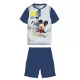 Pyjama en jersey en coton à manches courtes pour enfants Disney Mickey Mouse - bleu foncé - 110