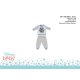 Pyjama bébé Mickey Mouse Disney - pyjama en jersey de coton - gris - 92