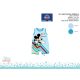 Disney Mickey Mouse combinaison d'été sans manches pour bébé - avec inscription Hey There - bleu clair-bleu clair - pour bébé de 0 à 1 mois