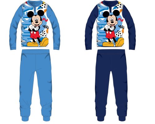 Disney Mickey Mouse pyjama en jersey en coton - bleu clair - 122