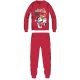 Mickey Egér vastag interlock karácsonyi pamut pizsama kislányoknak - 164