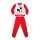 Pyjama d'hiver en flanelle pour enfants - Mickey Mouse - rouge - 98