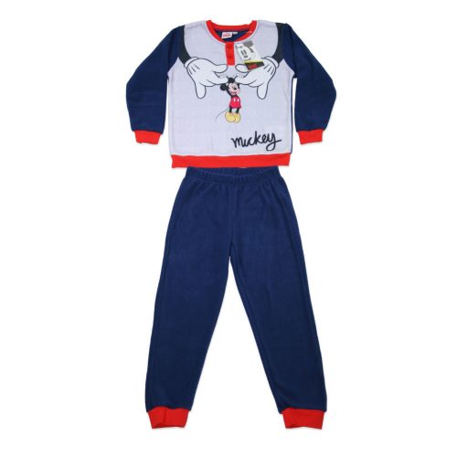 Pyjama polaire d'hiver pour enfants - Mickey Mouse - bleu foncé - 122
