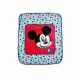 Couverture pour bébé Mickey Mouse pour garçons - 110 x 140 cm - bleu clair
