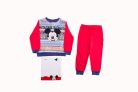 Pyjama en coton épais pour enfants - Mickey Mouse - rouge - 116