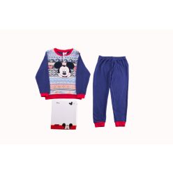   Pyjama en coton épais pour enfants - Mickey Mouse - bleu foncé - 110