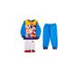 Pyjama en flanelle pour enfants - Mickey Mouse - bleu moyen - 104