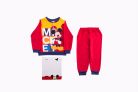 Pyjama enfant en flanelle - Mickey Mouse - rouge - 110