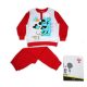 Pyjama en coton d'hiver pour enfants - Mickey Mouse - rouge - 98