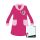Peignoir pour enfants - corail - Minnie Mouse - 110 - rose