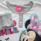 Pyjama long en coton fin pour enfants - Minnie Mouse - Jersey - gris - 104