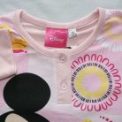 Pyjama enfant en coton fin et long - Minnie Mouse avec des papillons - Jersey - rose clair - 134