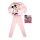Pyjama enfant en coton fin et long - Minnie Mouse avec des papillons - Jersey - rose clair - 98
